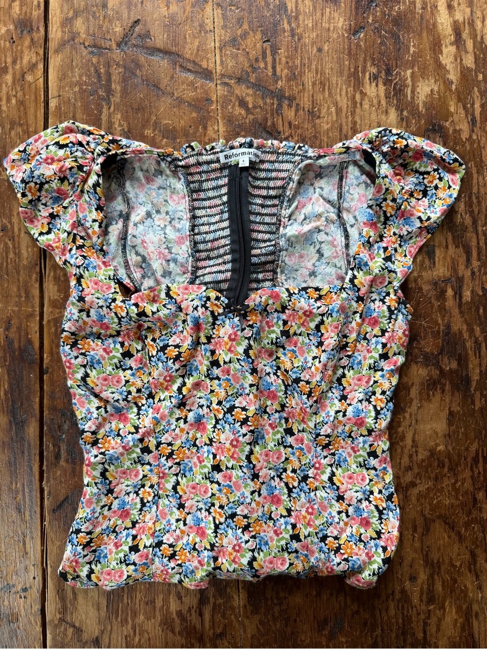 Reformation floral top / size 4 / like new 🌺
